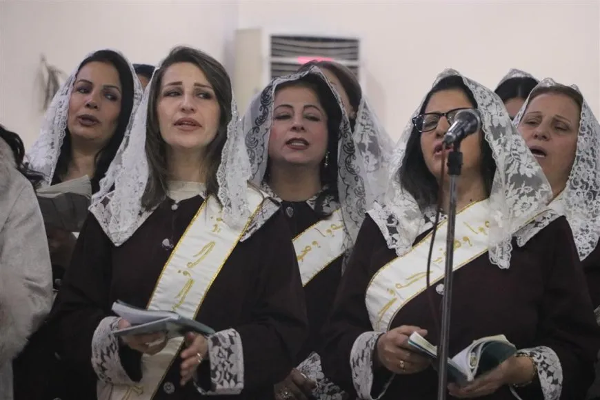 Xiristiyanên Hesekê rojbûna Îsa Mesîh pîroz kirin