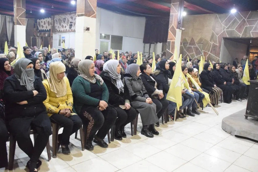 Têkildarî rewşa Sûriyeyê li Herêma Bakur û Rojhilatê Sûriyeyê civînên gel
