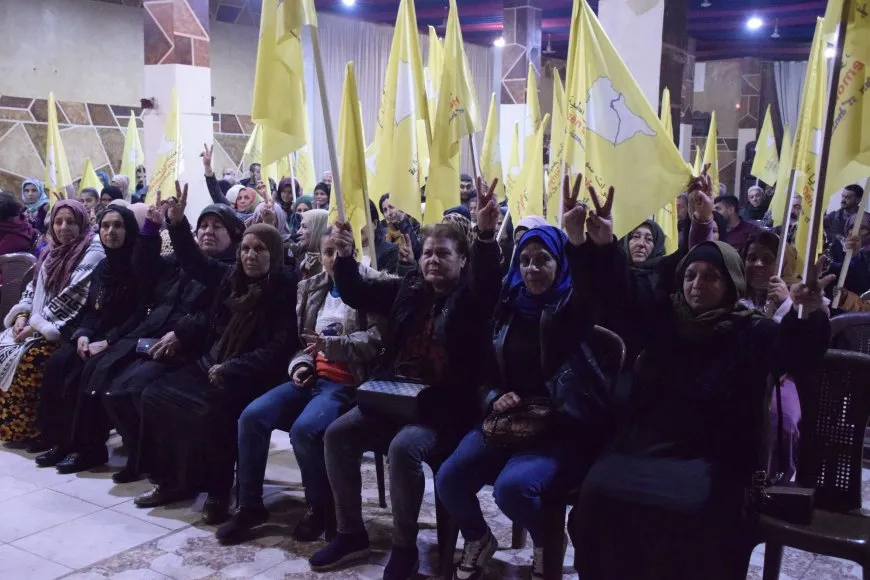 Têkildarî rewşa Sûriyeyê li Herêma Bakur û Rojhilatê Sûriyeyê civînên gel
