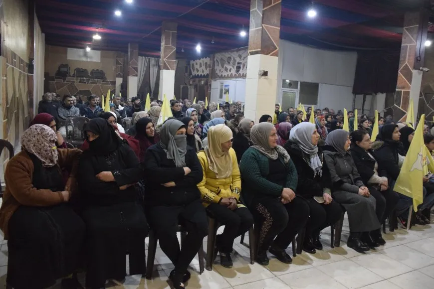 Têkildarî rewşa Sûriyeyê li Herêma Bakur û Rojhilatê Sûriyeyê civînên gel