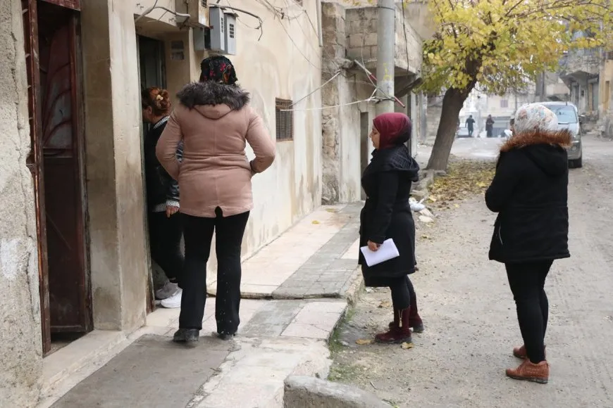 Li Helebê alîkariyên ji bo koçberan didome
