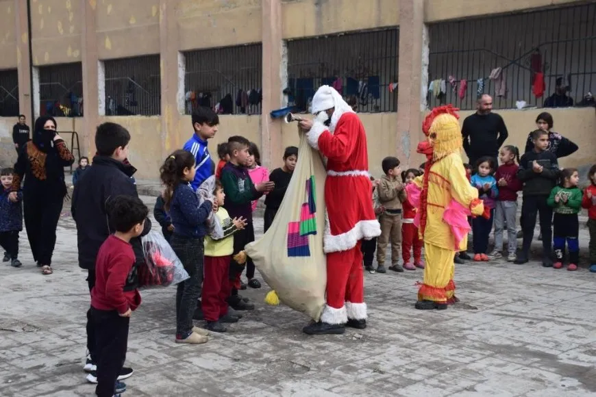 Diyariyên sersalê dan zarokên koçberên ji Efrîn-Şehbayê