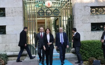 Hevdîtina heyeta DEM Partiyê û Kûrtûlmûş bi dawî bû