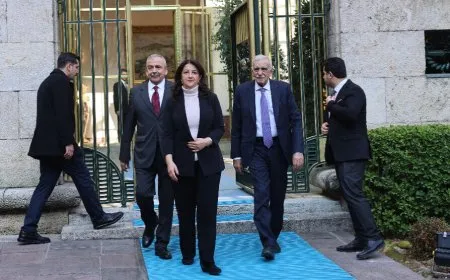 Heyeta DEM Partiyê ya bi Bahçelî re hevdîtin kir