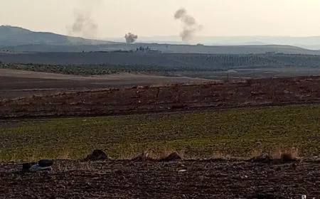 Topbarana dijî gundewarê Kobanê fireh bû