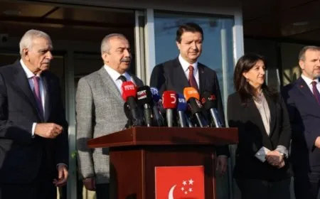 Ji şandeya Îmraliyê piştî hevdîtina bi Partiya Saadetê re daxuyanî