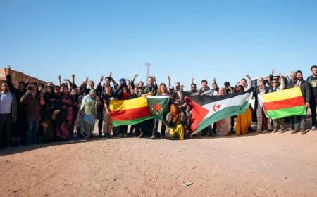 Ji Civîna Bilind a Piştevaniya Sahrawi peyama ji bo Rojava