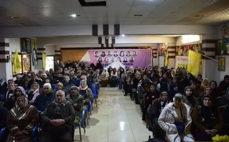 Malbatên şehîdan ji bo QSD`ê: Heta serkeftinê em bi we re ne