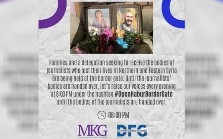 MKG ve DFG hashtaga #OpenHaburBorderGate didin destpêkirin