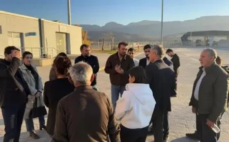 Saziyên hiqûqê û Baroya Şirnexê serdana şandeya li deriyê Xabûrê kirin