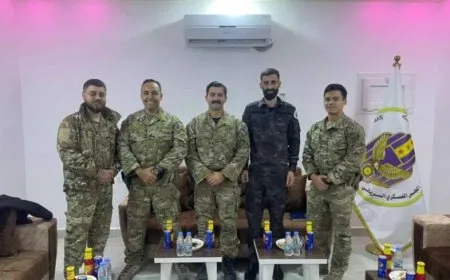 Tîma sivîl a Amerîkayê bi Meclisa Leşkerî ya Suryanî re civiya