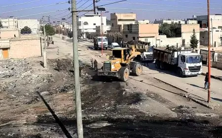 Li Dêr Hafir û Meskenê xebatên xizmetguzariyê