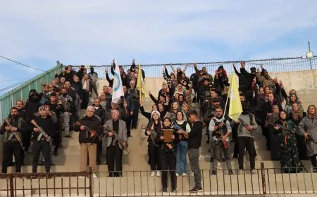 Li taxa Xerbî ya Qamişloyê 5 tabûr hatin avakirin