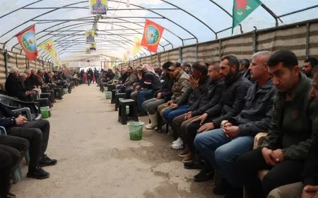 Sersaxî ji malbatên şehîd Rojava û şehîd Kendal re hat xwestin