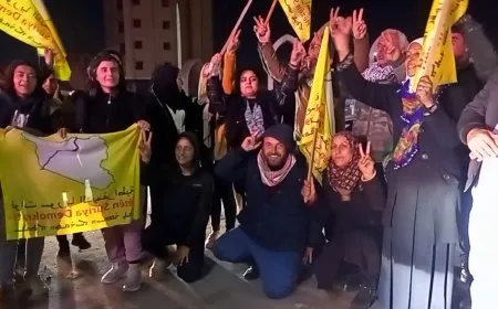 Şêniyên Tebqa nobedarên Tişrînê pêşwazî kirin
