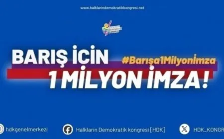 Kampanyaya ‘Ji bo aştiyê milyonek îmze’ li ser Change.org