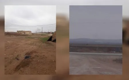 Deweleta Tirk a dagirker gundên Kobanê Topbaran dike