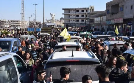 Xelkê Kobanê nobedarên Tişrînê bi coş pêşwazî kirin