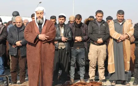 Li Bendava Tişrînê nimêja înê hat kirin
