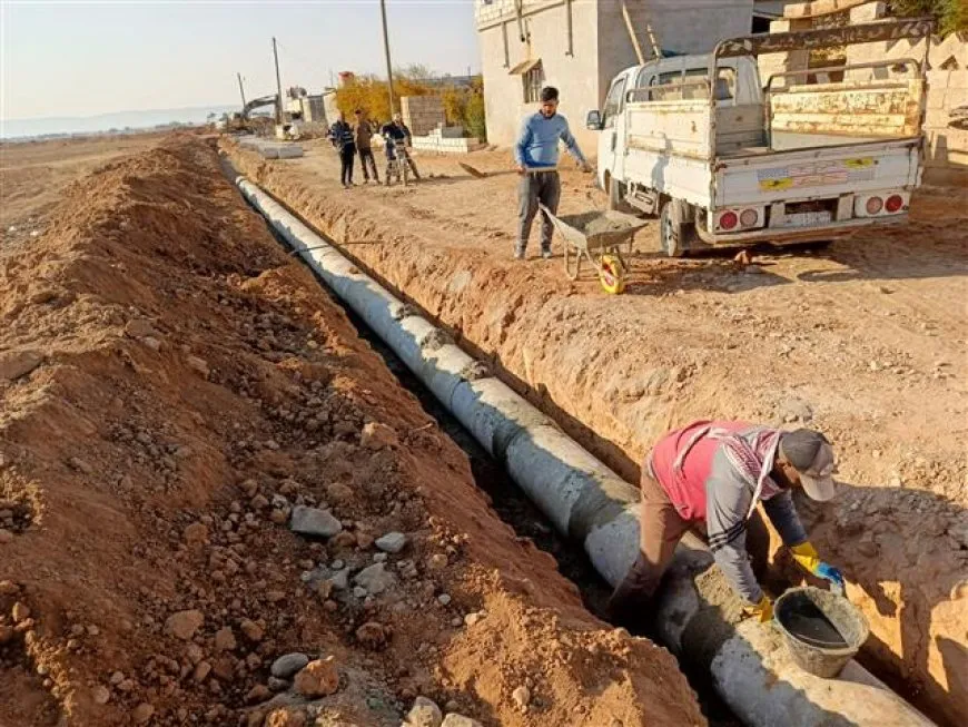 Tevî êrişên dagirkeriyê jî Şaredariya Til Temirê 4 projeyên xizmetguzariyê pêk tîne
