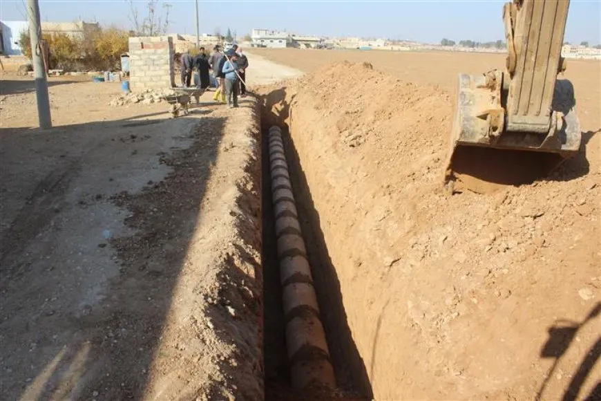 Tevî êrişên dagirkeriyê jî Şaredariya Til Temirê 4 projeyên xizmetguzariyê pêk tîne