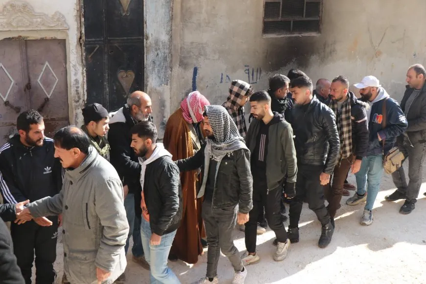 Şêniyên Helebê sersaxî dan malbatên 3 şehîdên taxa Şêxmeqsûdê
