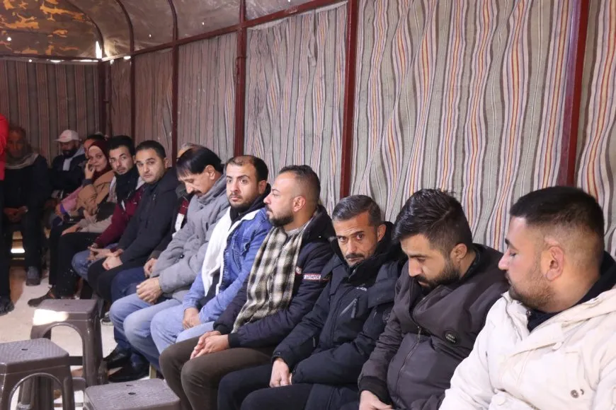 Şêniyên Helebê sersaxî dan malbatên 3 şehîdên taxa Şêxmeqsûdê