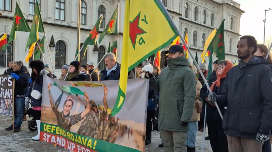 Li Osloyê çalakiya ji bo piştgiriya bi Rojava
