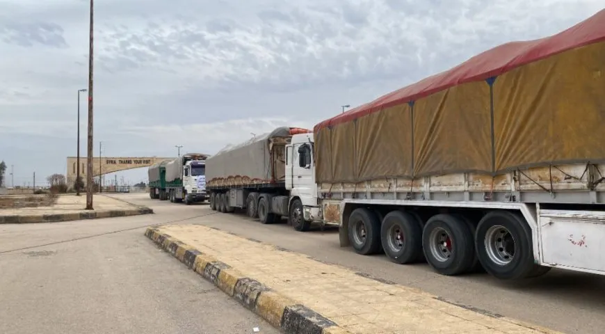 Karwanê alîkariyê yê Şengaliyan gihîşt Rojavayê Kurdistanê