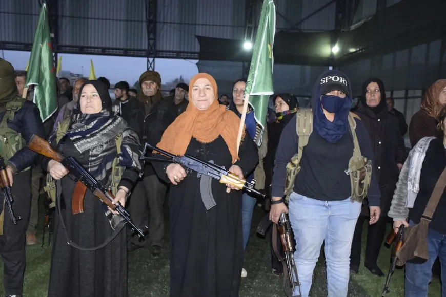 Têkildarî piştgiriya QSDˋê 8 tabûr li Enteriyê hatin avakirin
