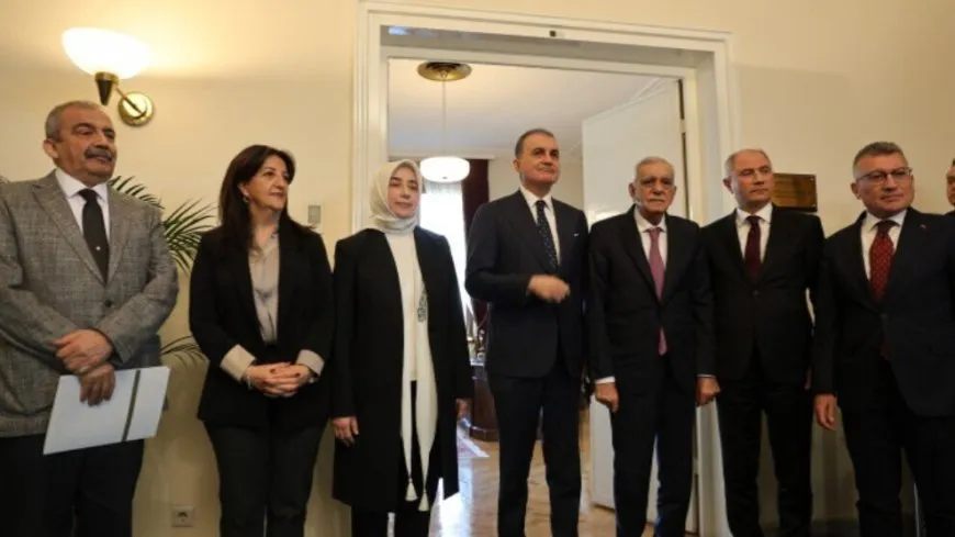Hevdîtina navbera Heyeta Îmraliyê ya DEM Partî û AKP'ê bi dawî bû