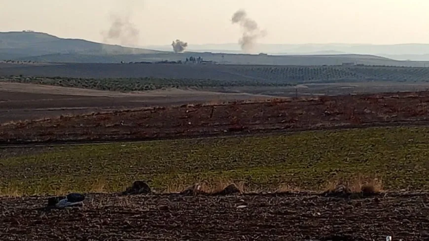 Topbarana dijî gundewarê Kobanê fireh bû