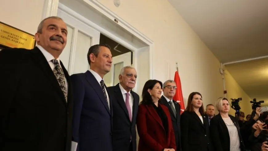 Şandeya Îmraliyê serdana serokê CHP’ê kir