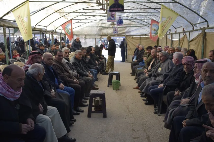 Li Qamişloyê ji bo 6 şehîdan konê sersaxiyê hat vedan