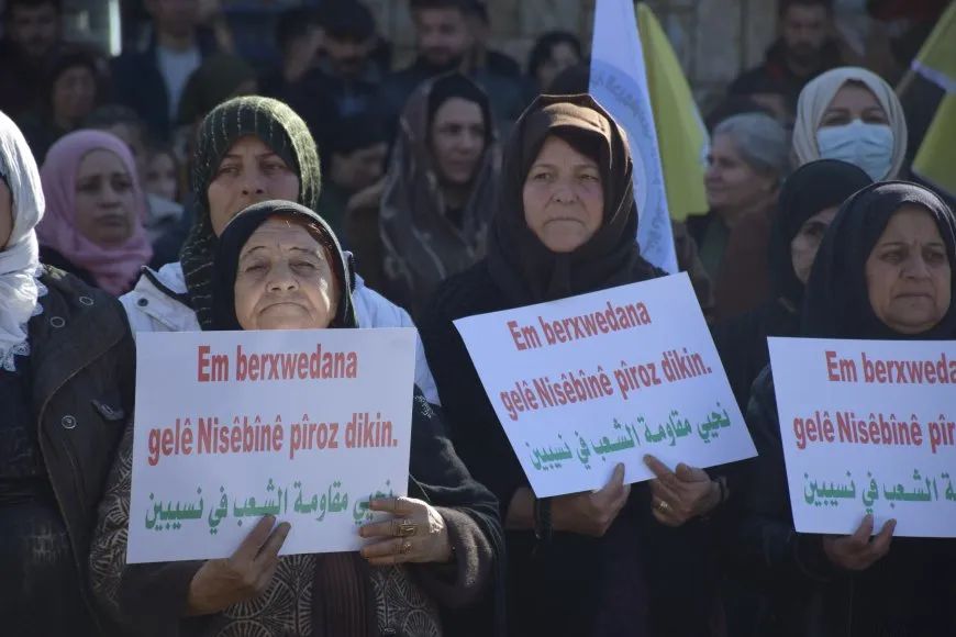 Şêniyên Dêrikê û Amûdê piştgirî da QSD`ê