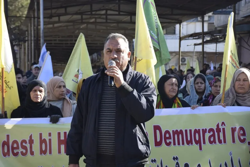 Şêniyên Dêrikê û Amûdê piştgirî da QSD`ê