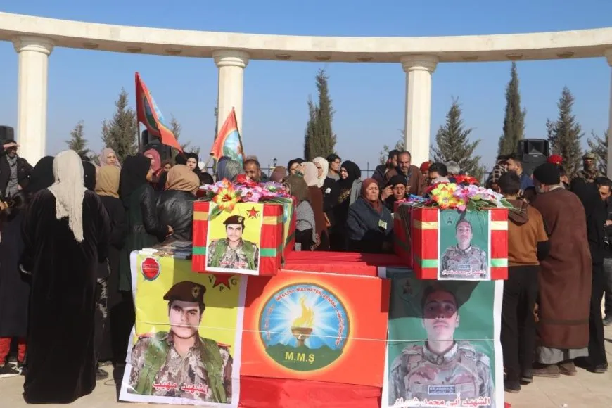 Şêniyên kantona Reqayê 2 şehîd spartin axê
