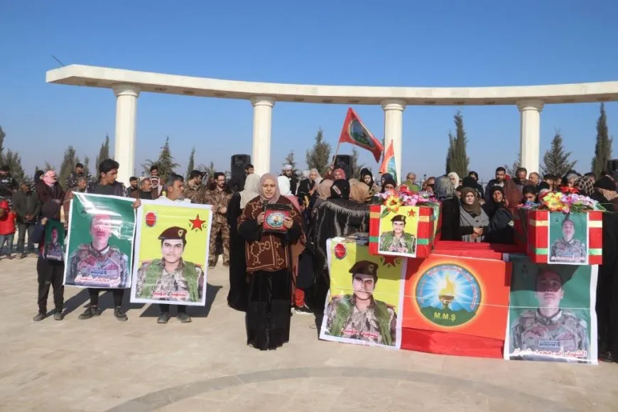 Şêniyên kantona Reqayê 2 şehîd spartin axê