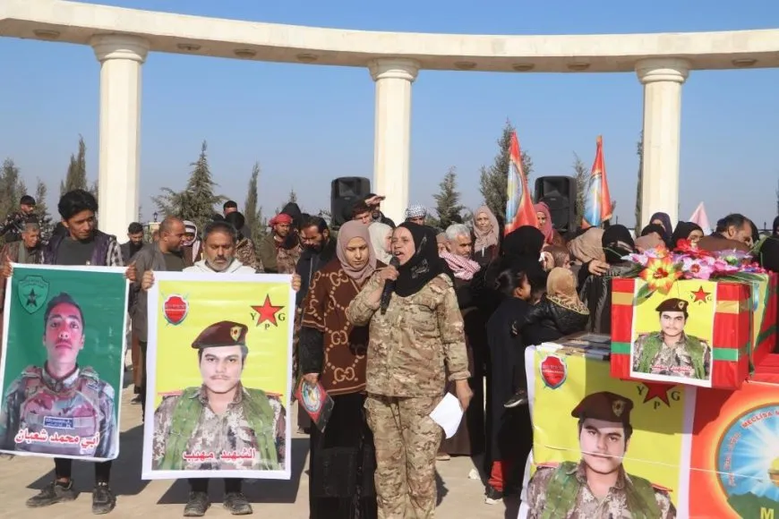 Şêniyên kantona Reqayê 2 şehîd spartin axê