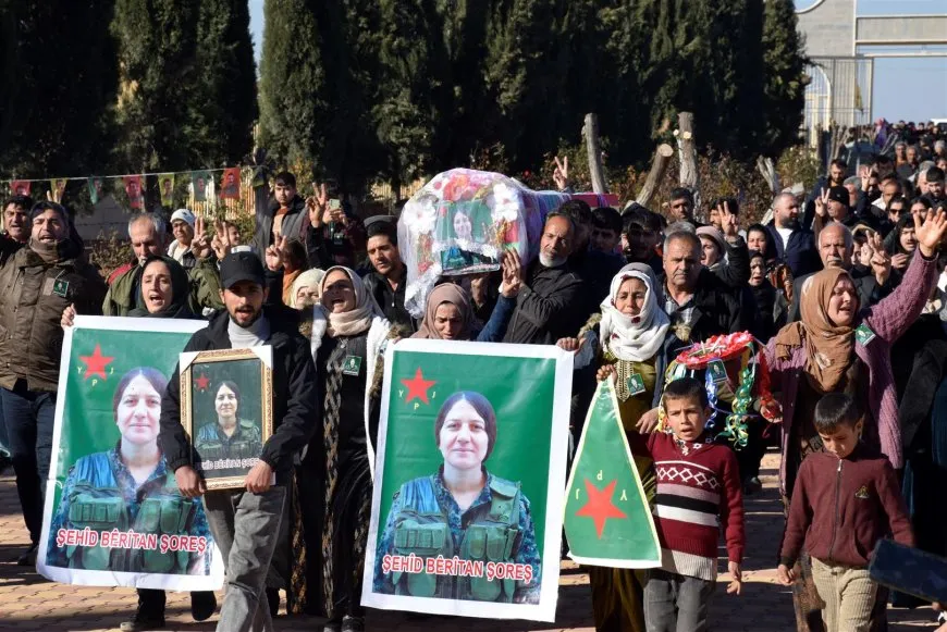 Fermandara YPJˋê şehîd Bêrîtan Şoreş hat oxirkirin