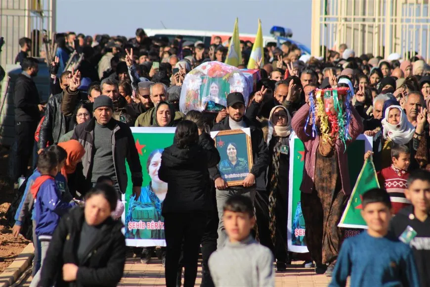 Fermandara YPJˋê şehîd Bêrîtan Şoreş hat oxirkirin