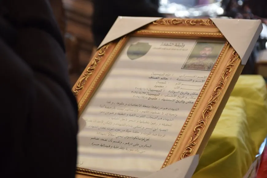 Ji bo şehîd Azad Tirbespiyê merasîmê xiyabî li dar ket
