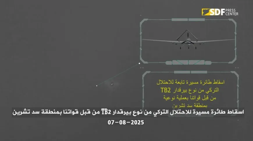 QSDˋê dîmena xistina balafira Bayraktar-TB2 da
