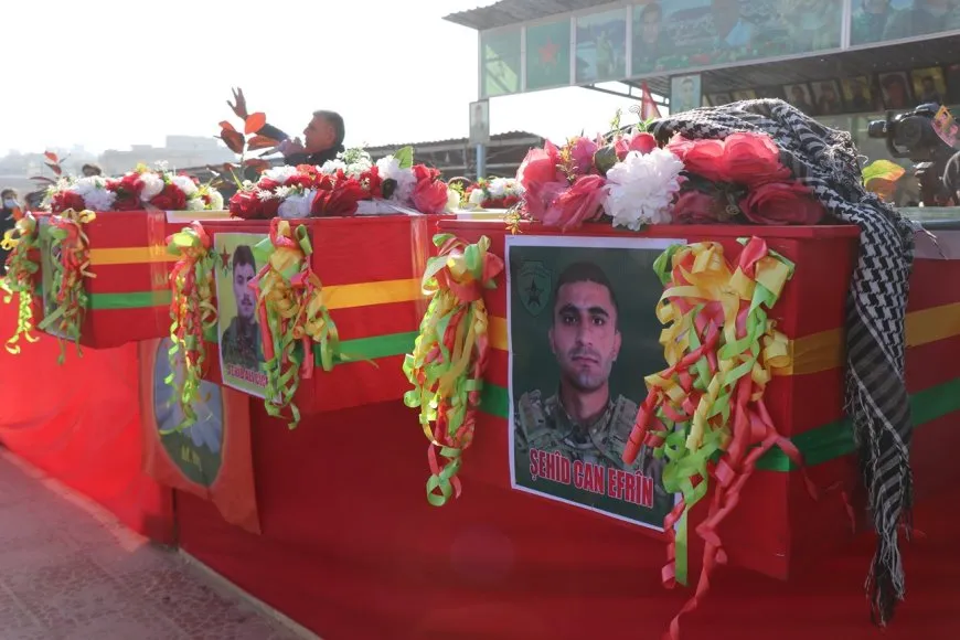 Li Şêxmeqsûd û Eşrefiyê 3 şehîd hatin veşartin
