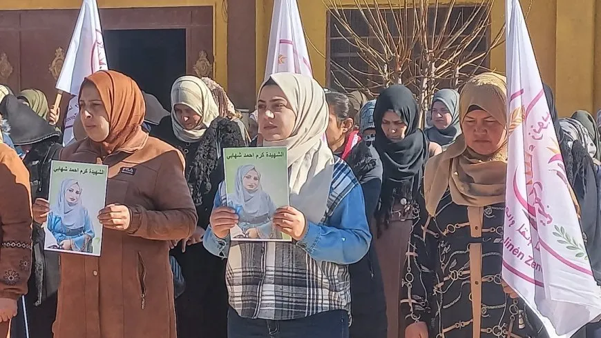 Jinên Zenûbiya û Jinên Êzîdî êrişa dijî karwana gel şermezar kir
