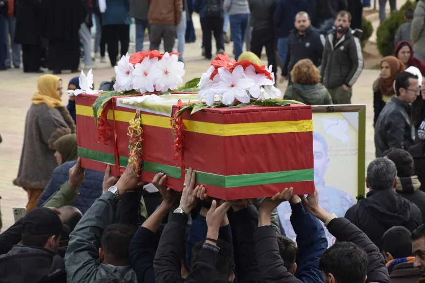 Şehîdê QSD’ê li Qamişlo spartin axê