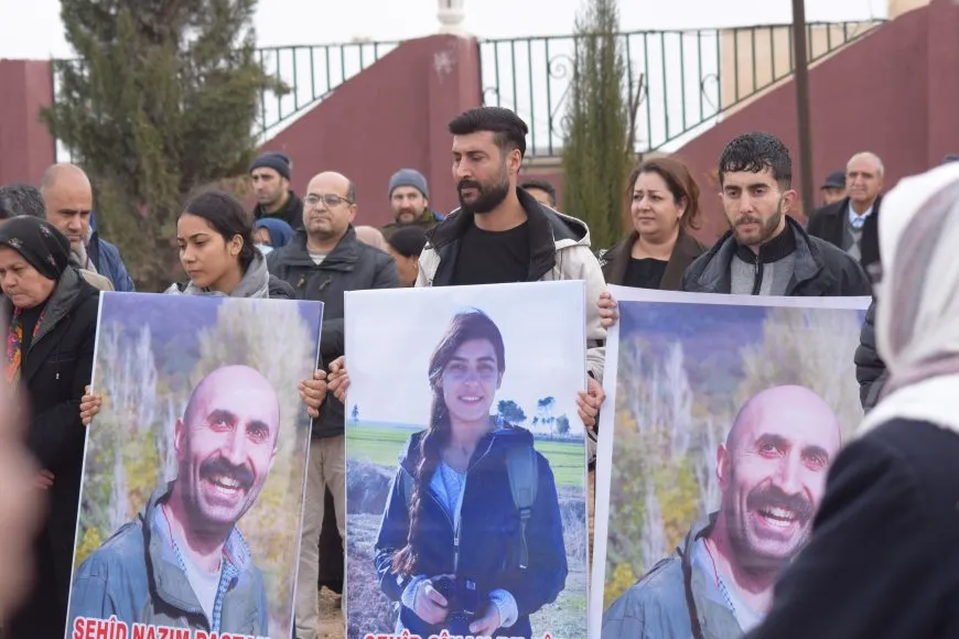 Cenazeyên şehîd Cîhan Bîlgîn û Nazim Daştan hatin definkirin