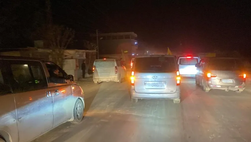 Xelkê Kobanê bi coşeke mezin nobedarên Tişrînê pêşwaz kirin