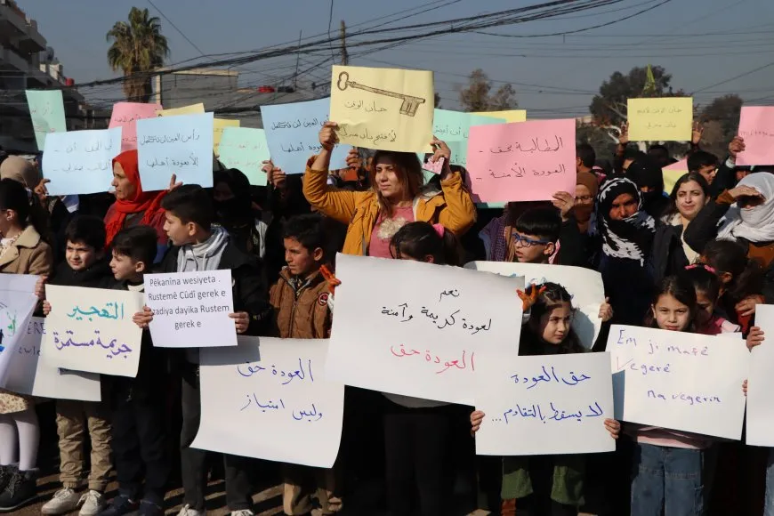 Peyama koçberên Serêkaniyê ji Sekreterê Giştî yê NY’ê ra
