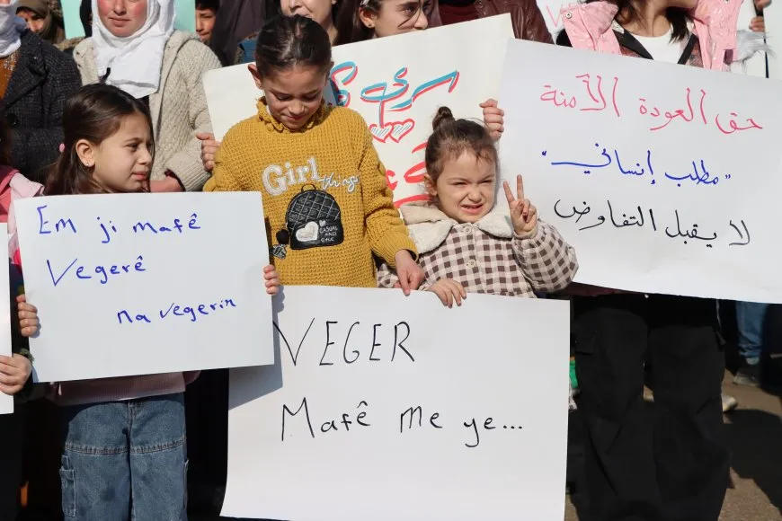 Peyama koçberên Serêkaniyê ji Sekreterê Giştî yê NY’ê ra